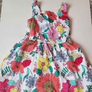 Floral summer dress girls size 7